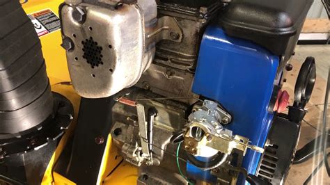 small engine backfires through carburetor.